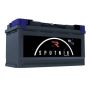 Автомобильный аккумулятор Sputnik 6CT-90L - 90А/ч-12V - EN770 европейские обратная 353x175x190